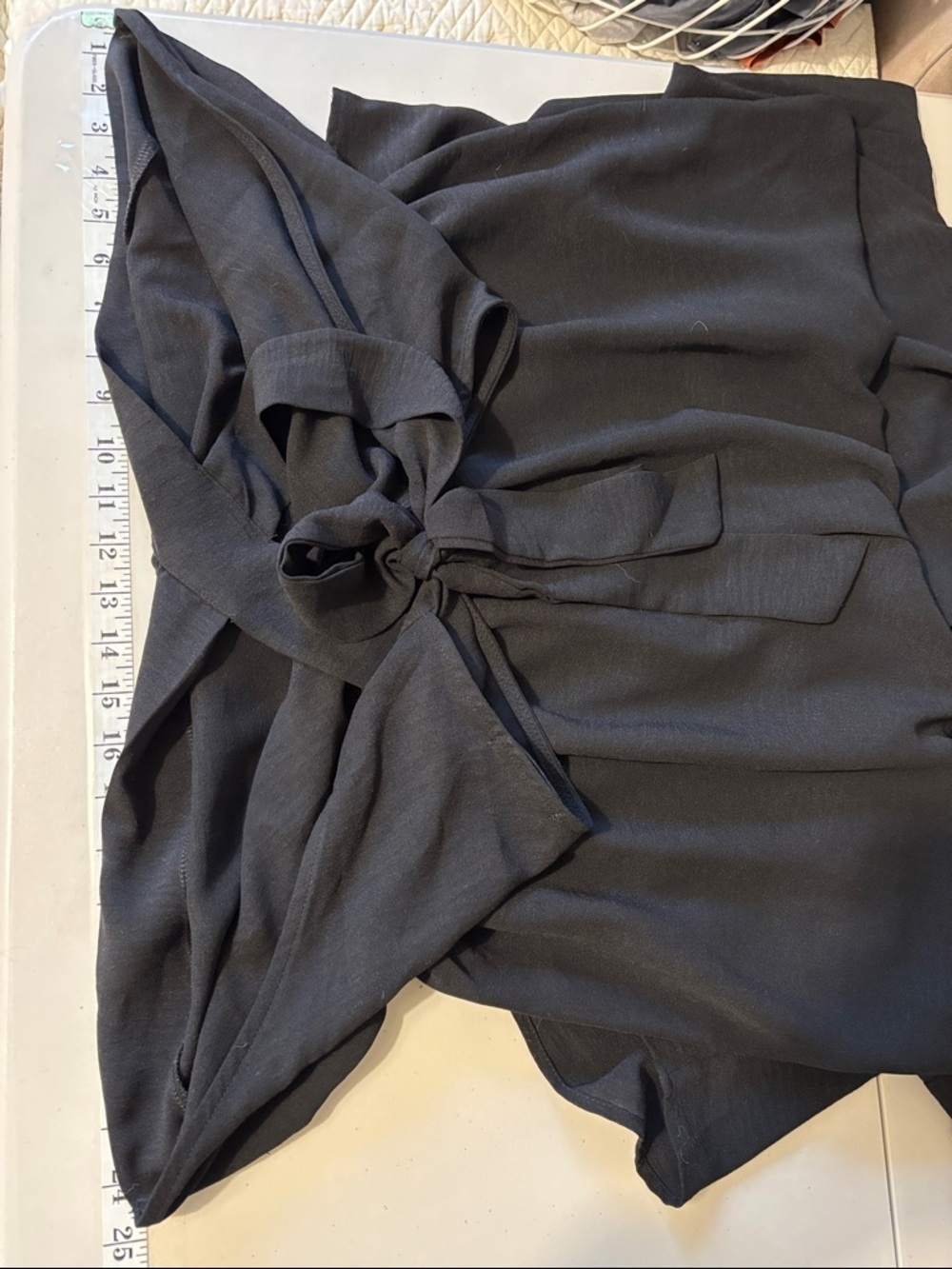 Gilli Black Sleeveless Halter Wide Leg Jumpsuit Plus Size XXL Warm Weather Event - Picture 8 of 10